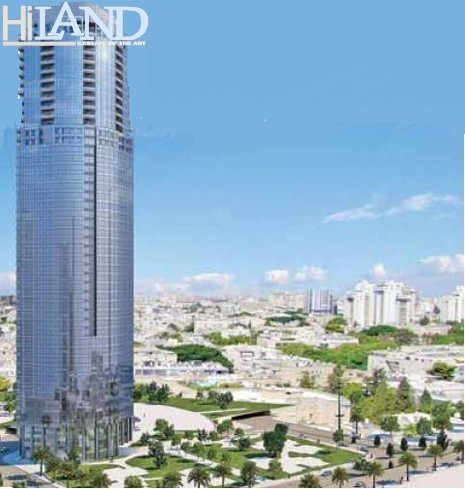 משרדים להשכרה במגדל השחר, בורסה, גבעתיים, 240מר, נוף! משרדים במגדל השחר גבעתיים