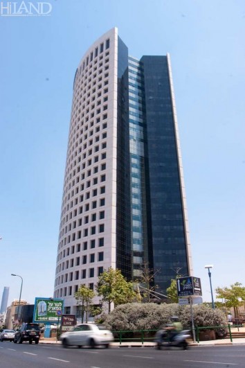 משרדים להשכרה במגדל הורד היוקרתי גבעתיים, 267 מר, גבוה, נוף!