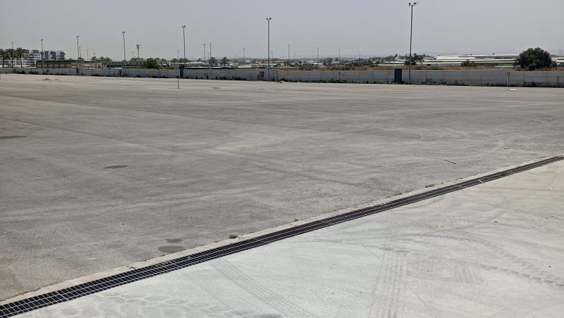 מגרש לאחסנה פתוחה -נחל שורק הדגמה