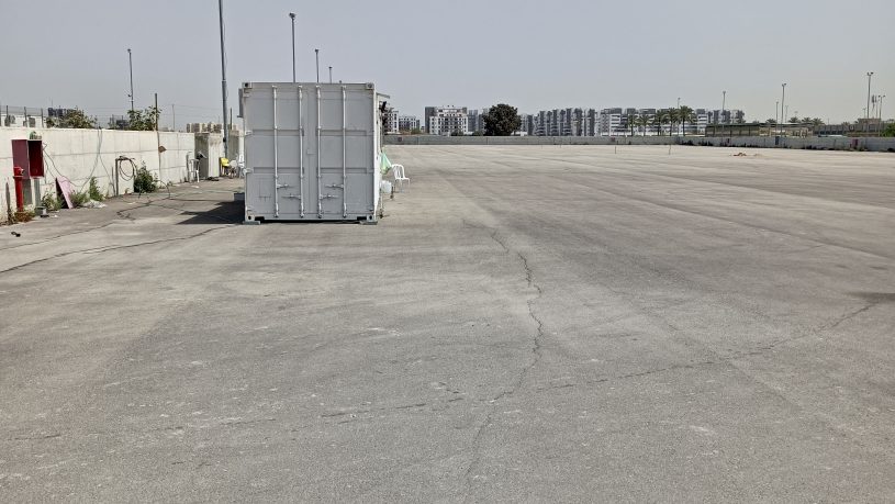מגרש לאחסנה פתוחה אחסנה בונדד להשכרה