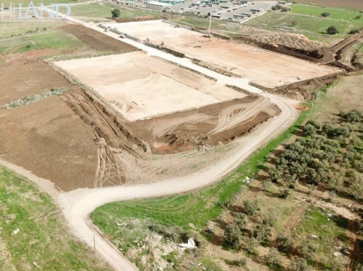 מגרש לאחסנה אחסנה פתוחה להשכרה - להדגמה בלבד