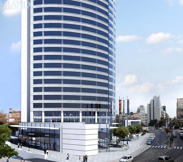 160מר להשכרה במגדל ספיר בורסה ר״ג, קלאס AAA, גבוה + נוף מרהיב! משרדים להשכרה במגדל ספיר